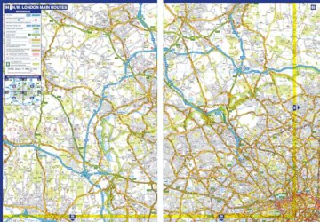 Great Britain/N Ireland A-Z Rd Atlas 25 - A-Z Maps [KSIĄŻKA]