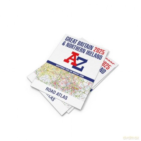 Great Britain/N Ireland A-Z Rd Atlas 25 - A-Z Maps [KSIĄŻKA]