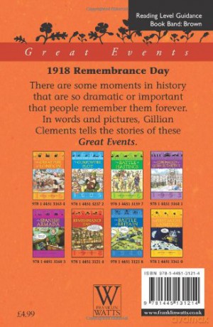 Great Events Remembrance Day - Clements Gillian [KSIĄŻKA]