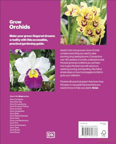 Grow Orchids - Andrew Mikolajski [KSIĄŻKA]