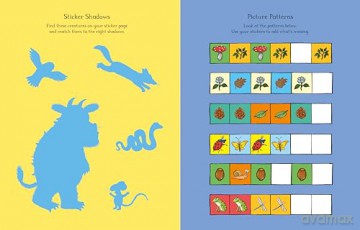Gruffalo A First Sticker Book - Julia Donaldson [KSIĄŻKA]