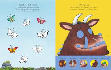 Gruffalo A First Sticker Book - Julia Donaldson [KSIĄŻKA]