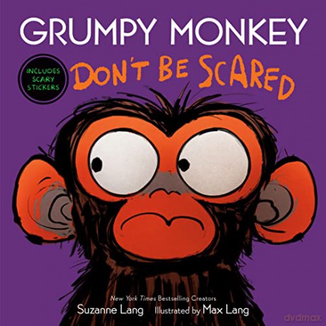 Grumpy Monkey Dont Be Scared - Suzanne Lang [KSIĄŻKA]