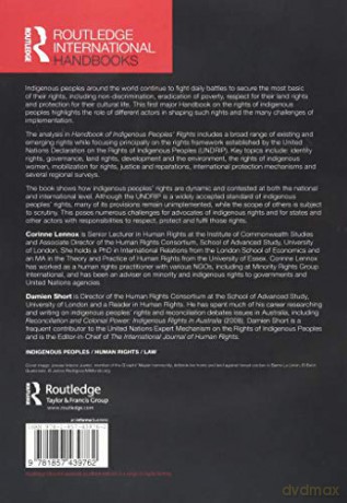 Handbook Of Indigenous Peoples Rights - Corinne Lennox [KSIĄŻKA]