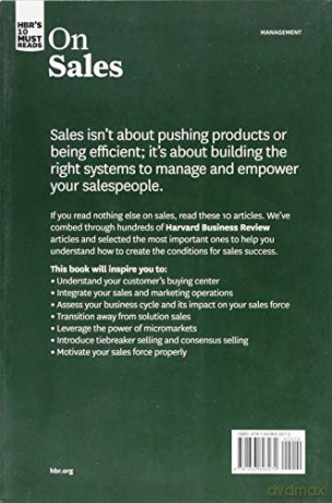 Hbr S 10 Must Reads On Saleswit - Harvard Busines [KSIĄŻKA]