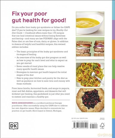 Healthy Gut Diet Guide + Cookbook - Gavin Pritchard [KSIĄŻKA]