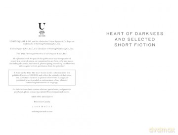 Heart of Darkness and Selected Short Fiction (Signature Classics) (Signature Editions) - Joseph Conrad [KSIĄŻKA]