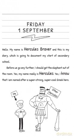 Hercules The Diary Of A Sort Of Hero - Tom Vaughan [KSIĄŻKA]
