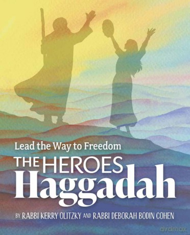 Heroes Haggadah Lead The Way To Freedom - K Olitzky [KSIĄŻKA]