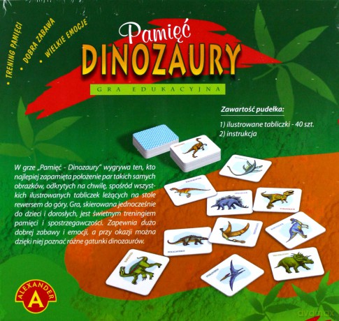 Alexander Gra Pamięć Dinozaury [GRA]