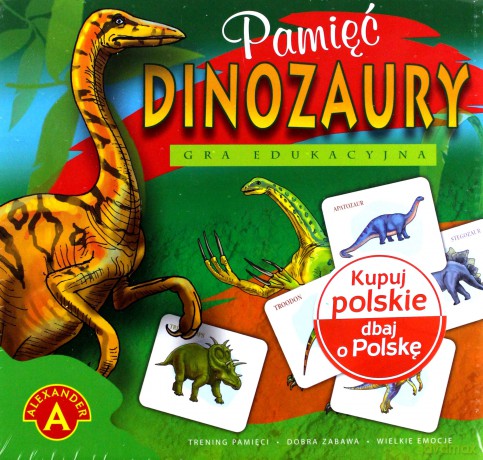Alexander Gra Pamięć Dinozaury [GRA]