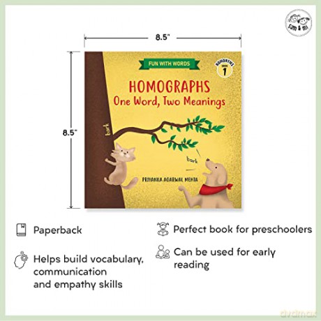 Homographs One Word Two Meanings - Priya Agarwal Mehta [KSIĄŻKA]