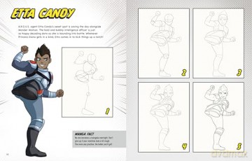 How To Draw Wonder Woman Manga - Christopher Harbo [KSIĄŻKA]