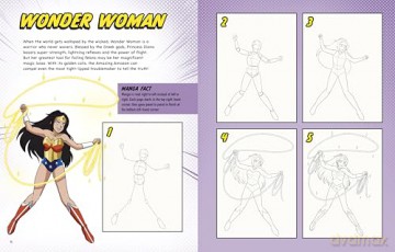 How To Draw Wonder Woman Manga - Christopher Harbo [KSIĄŻKA]