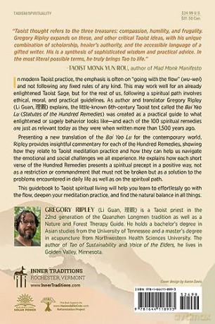 Hundred Remedies Of The Tao - Gregory Ripley [KSIĄŻKA]