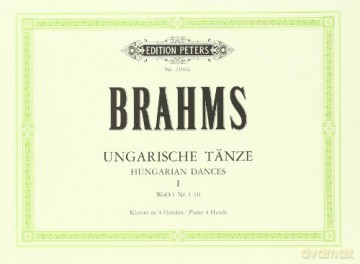 Hungarian Dances Vol I - Johannes Brahms [KSIĄŻKA]