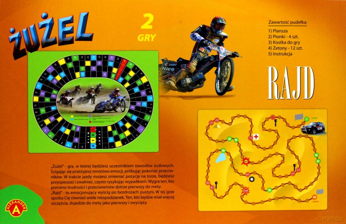 Alexander Gra Żużel, Rajd Dakar [GRA]