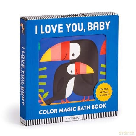 I Love You Baby Color Magic Bath Book - Andy Passchier [KSIĄŻKA]