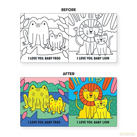 I Love You Baby Color Magic Bath Book - Andy Passchier [KSIĄŻKA]