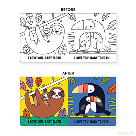 I Love You Baby Color Magic Bath Book - Andy Passchier [KSIĄŻKA]