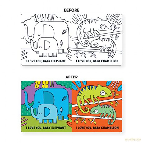 I Love You Baby Color Magic Bath Book - Andy Passchier [KSIĄŻKA]