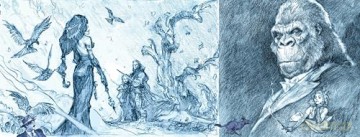 Iain McCaig's Once Upon a Time in the Sketchbook - Iain Mccaig [KSIĄŻKA]
