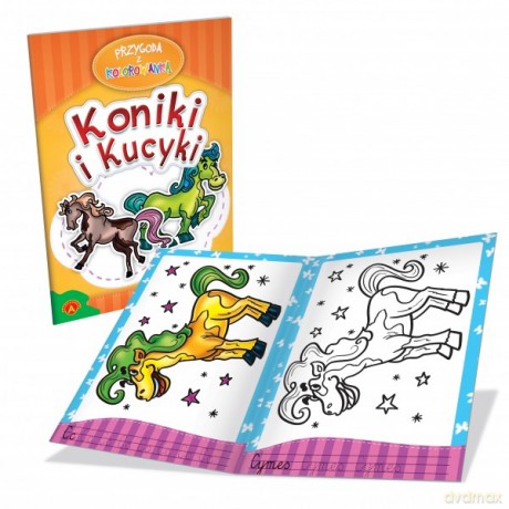 Alexander Kolorowanka Koniki I Kucyki [KSIĄŻKA]