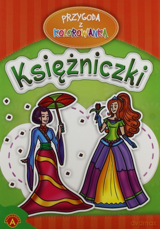 Alexander Kolorowanka Księżniczki [KSIĄŻKA]