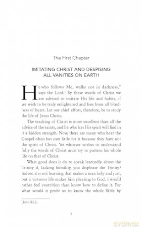 Imitation Of Christ - Thomas A Kempis [KSIĄŻKA]