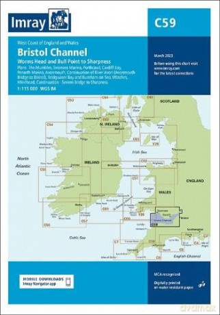 Imray Chart C59 Bristol Channel - Imray [KSIĄŻKA]