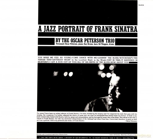 Oscar Peterson: Jazz Portrait Of Sinatra (Digipack) [CD]
