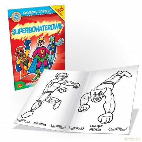 Alexander Kolorowe Wyprawy Superbohater [KSIĄŻKA]