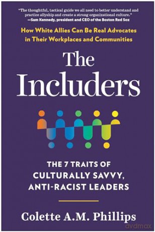 Includers The - A.M., Cole Phillips [KSIĄŻKA]