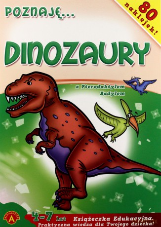Alexander Książeczka Poznaję Dinozaury [KSIĄŻKA]