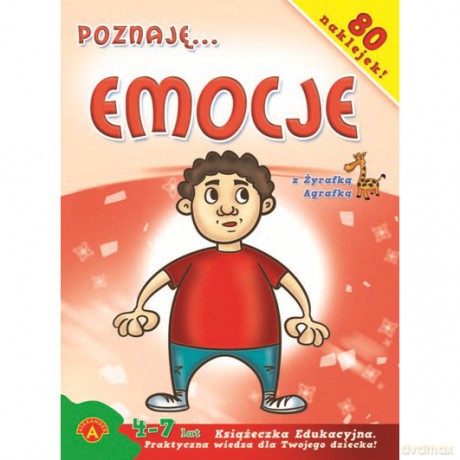 Alexander Książeczka Poznaję Emocje [KSIĄŻKA]
