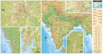 India Country Map [KSIĄŻKA]
