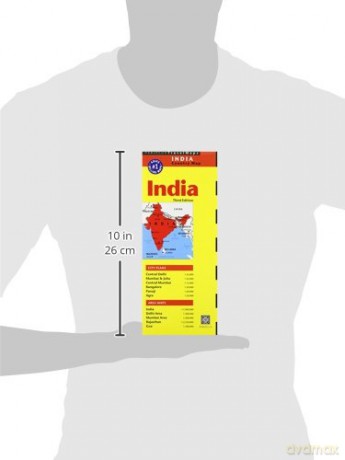 India Country Map [KSIĄŻKA]