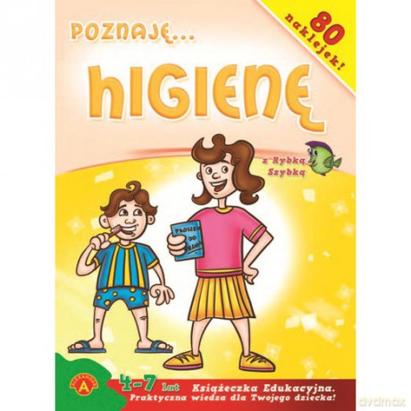Alexander Książeczka Poznaję Higienę [KSIĄŻKA]