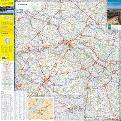 Indre Loire Mai Mich Local Map 317 - Michelin [KSIĄŻKA]
