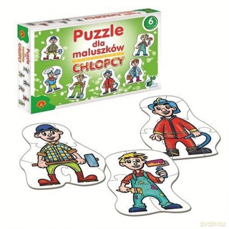 Alexander Puzzle Dla Maluszków Chłopcy [PUZZLE]