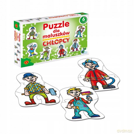 Alexander Puzzle Dla Maluszków Chłopcy [PUZZLE]