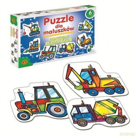 Alexander Puzzle Dla Maluszków Maszyny [PUZZLE]