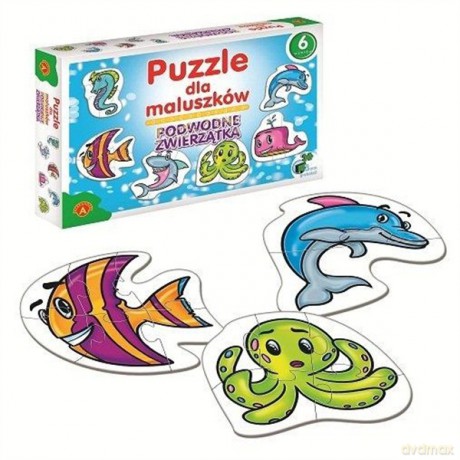 Alexander Puzzle Dla Maluszków Podwodne [PUZZLE]
