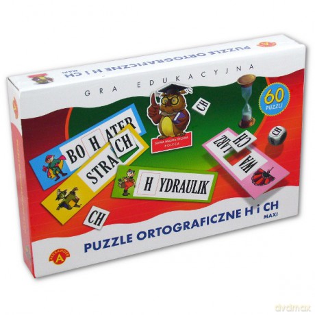 Alexander Puzzle Ortograficzne H I Ch Maxi [GRA]