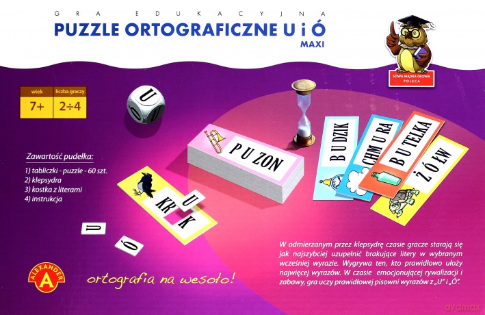 Alexander Puzzle Ortograficzne U I Ó Maxi [GRA]