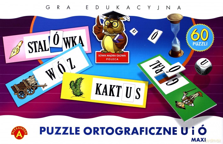 Alexander Puzzle Ortograficzne U I Ó Maxi [GRA]