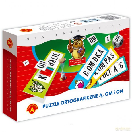 Alexander Puzzle Ortograficzne Ą, Om, On [GRA]