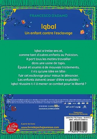 Iqbal Un Enfant Contre Lesclavage - Francesco D'adamo [KSIĄŻKA]