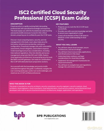 ISC2 Certified Cloud Security Professional (CCSP) Exam Guide: Essential strategies for compliance, governance, and risk management (English Edition) - Kim Van Lavieren [KSIĄŻKA]