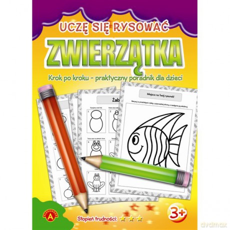 Alexander Uczę Się Rysować Zwierzątka [KSIĄŻKA]